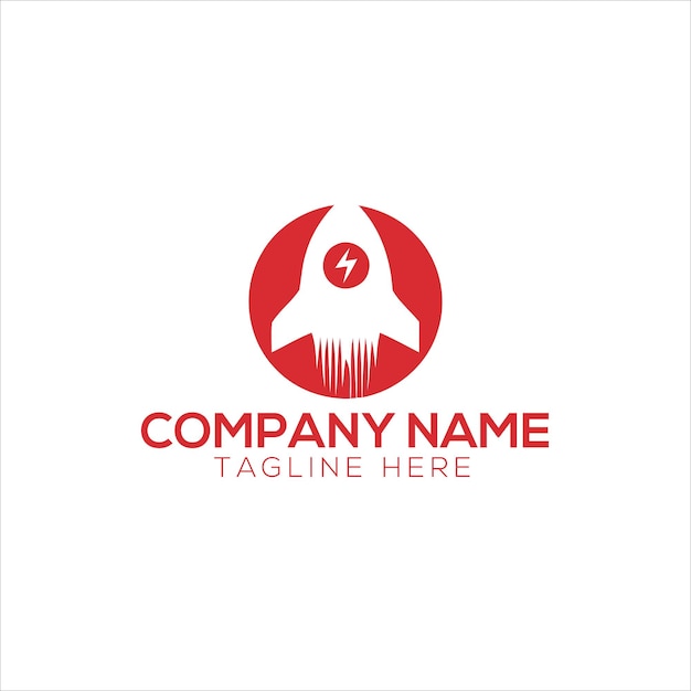 rocket logo design
