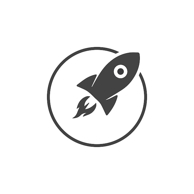 Rocket Logo icon vector template