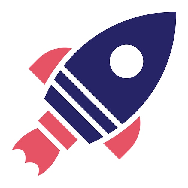 Rocket vector icoon illustratie van Business Startup icoon set
