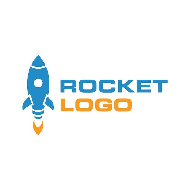 Rocket vector illustration design template