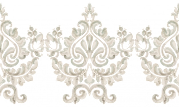 Rococo texture pattern