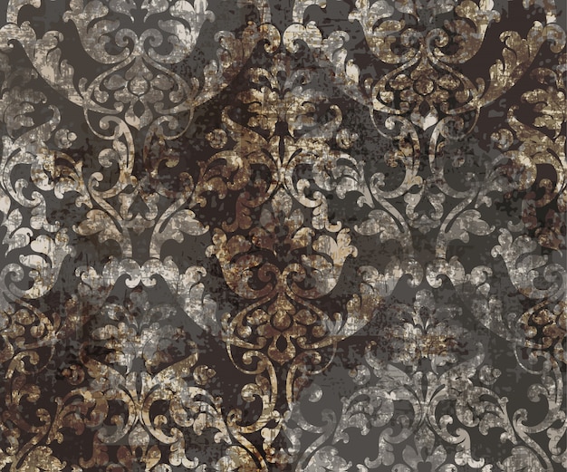 Rococo texture pattern