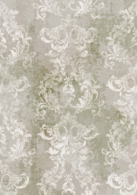 Rococo texture pattern