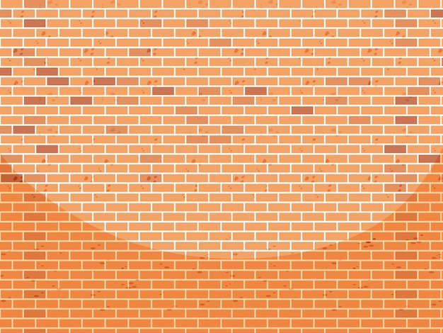 Rode bakstenen muur naadloos Vector illustratie achtergrond