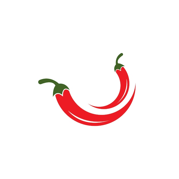 Rode chili-pictogram