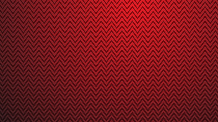 Vector rode en zwarte zigzag naadloos patroon abstracte achtergrond voor achtergrond of presentatie