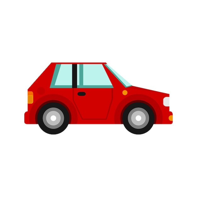 Rode hatchback-auto