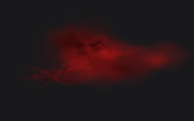 Rode Rook Abstracte Achtergrond