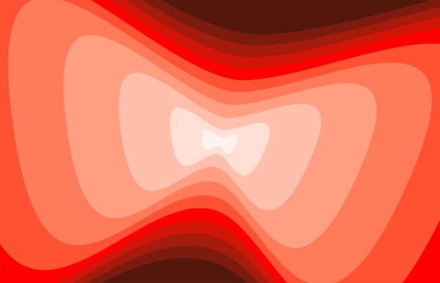Rode Swirl Butterfly abstracte gevormde achtergrond