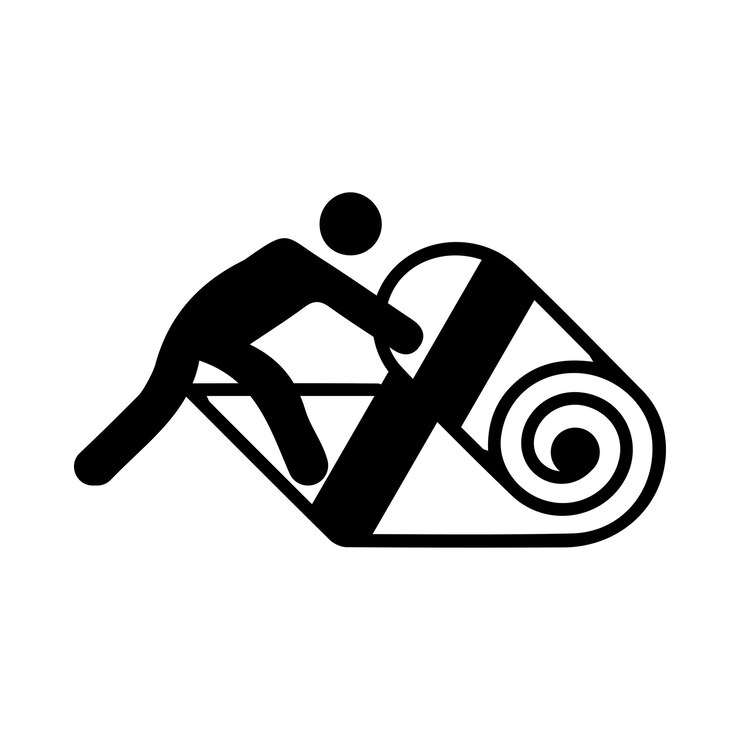 roll carpet carpet roll icon