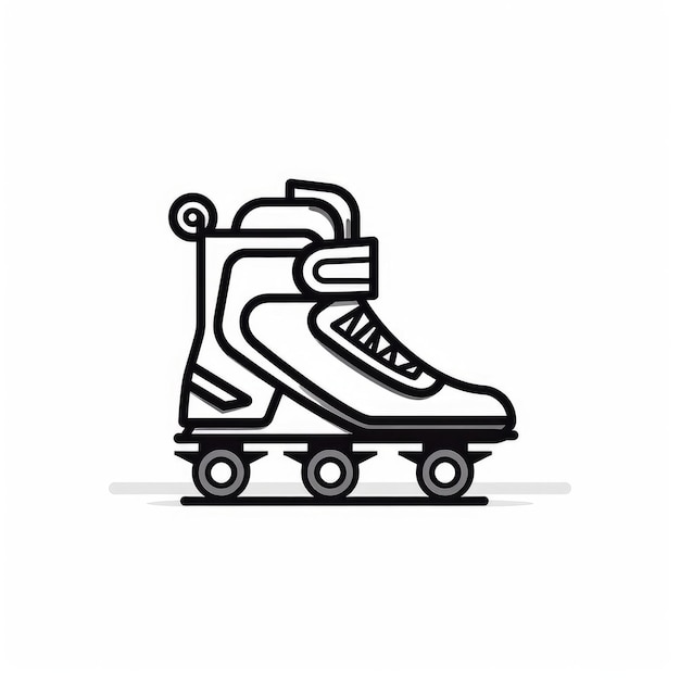 Vector roller blade