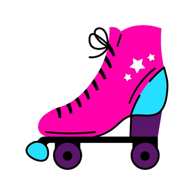 Roller skate vector illustration