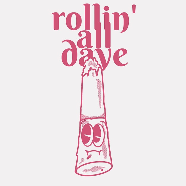 Rollin39 de hele dag met een gemeenschappelijk groovy karakter