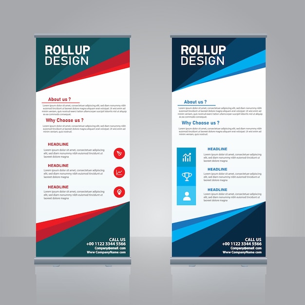 Rollup banner 159 Omgebouwd