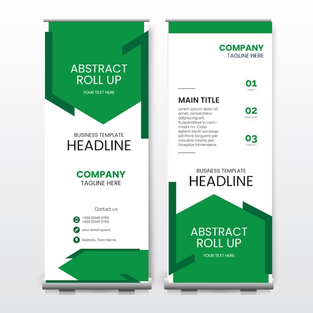 rollup banner template