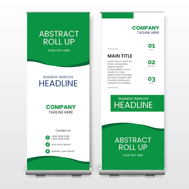 rollup banner template