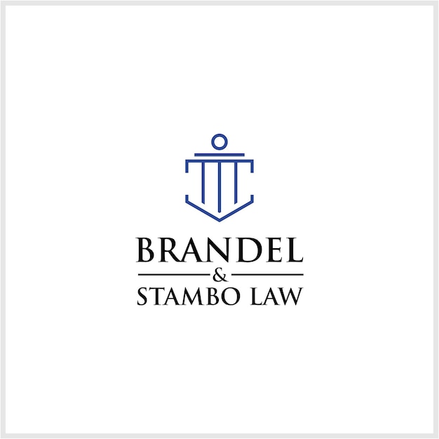 roman law firm logo outline