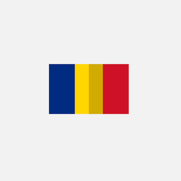 Значок флага Румынии