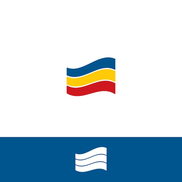 Romania flag logo