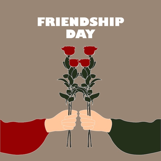 romantic flower friendship day