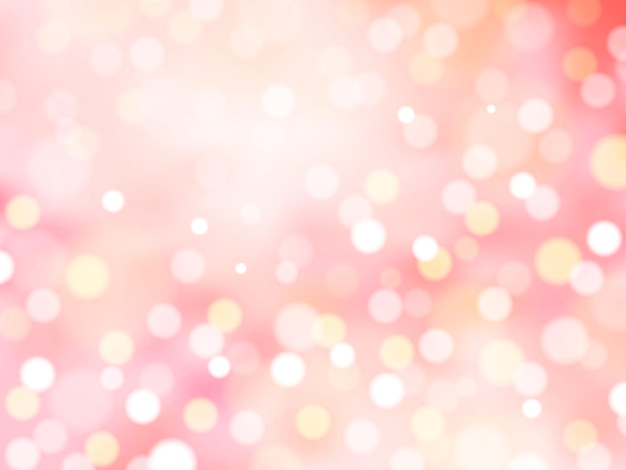 Romantic glittering background, abstract decorative bokeh wallpaper for design uses, pink tone