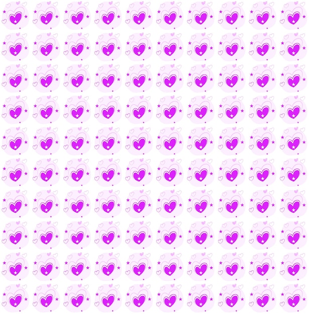 Romantic Seamless Love Pattern