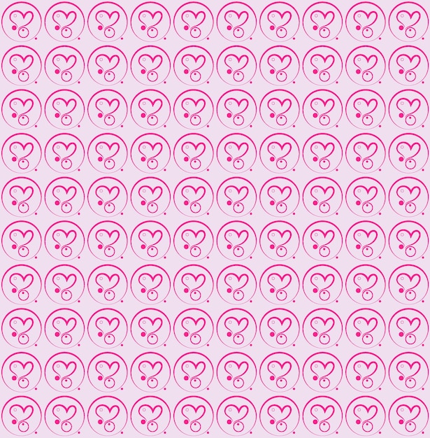 Romantic Seamless Love Pattern