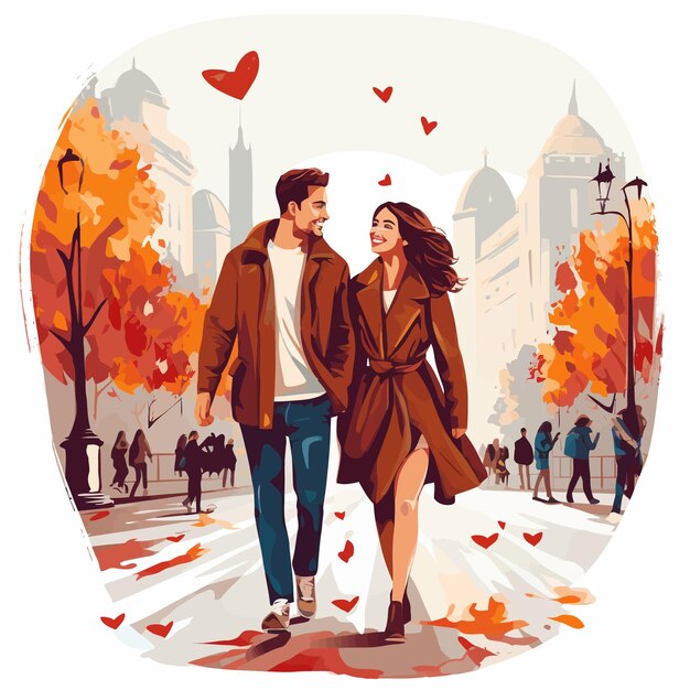 romantische illustratie