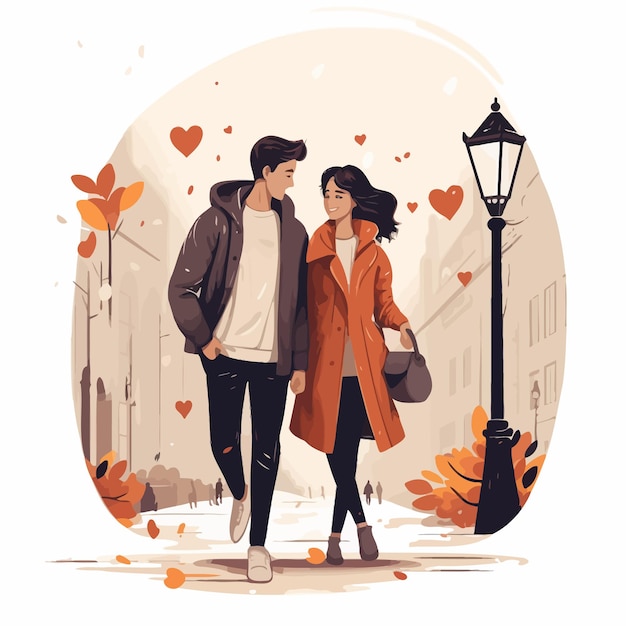 romantische illustratie