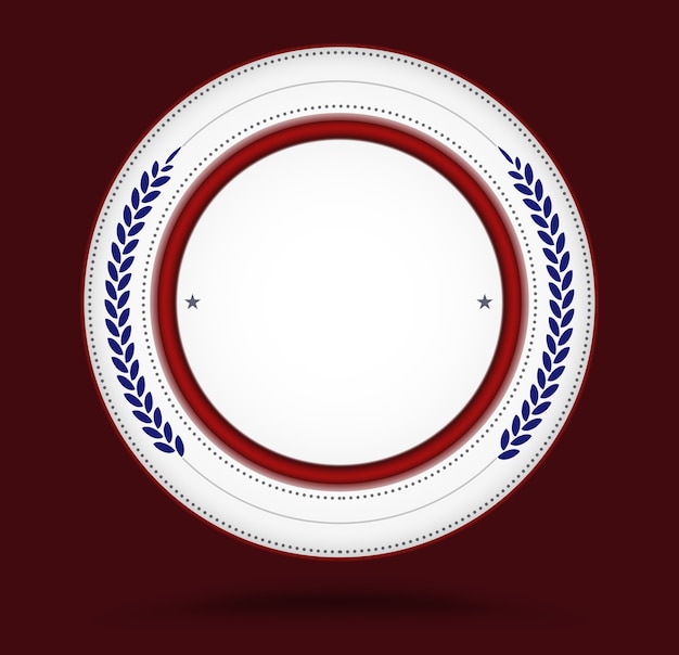 Ronde badge