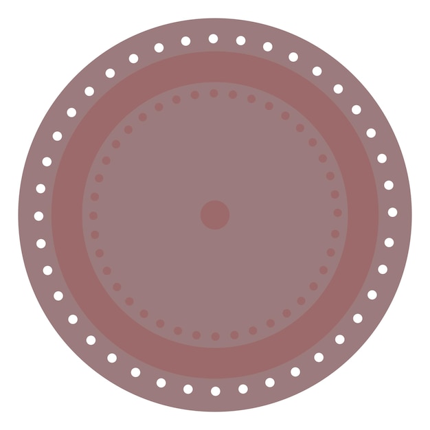 Ronde cirkel logo grafisch symbool ronde abstracte minimalistische vorm patroon voor t-shirt print behang decoratie logo