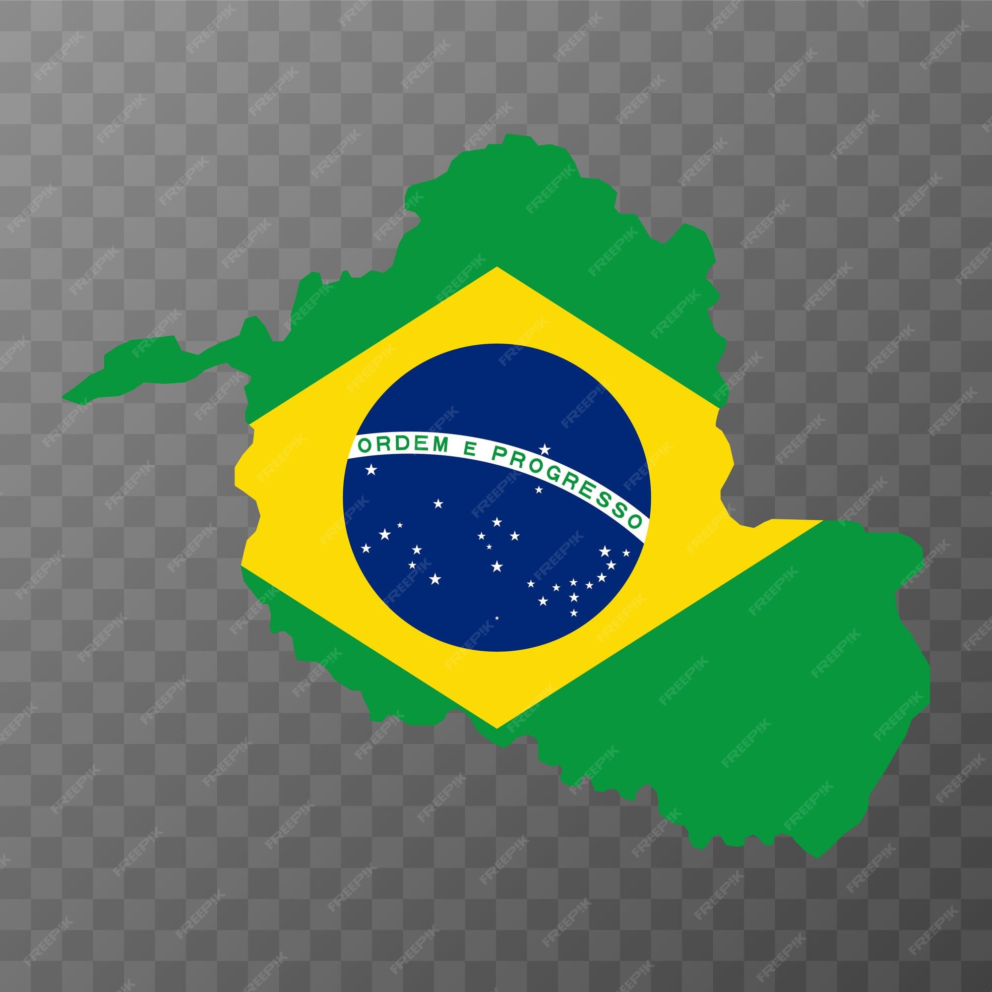 Premium Vector  Rondonia map state of brazil vector illustration