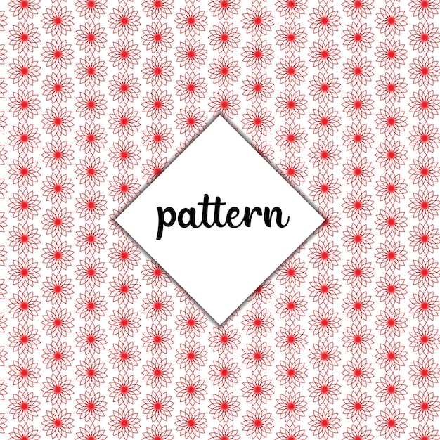 rood kleur geometrisch patroon ontwerp