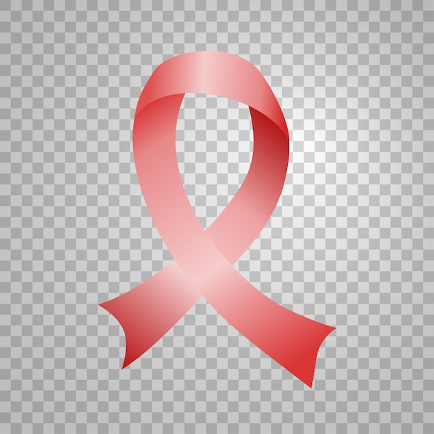 rood lint wereld aids dag 1 december Ontwerp sjabloon vector illustratie