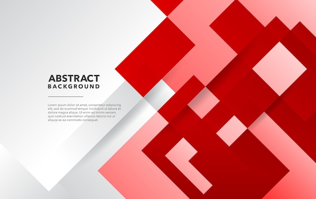rood wit modern abstract ontwerp als achtergrond