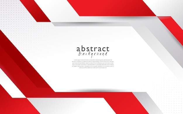 rood wit modern abstract ontwerp als achtergrond