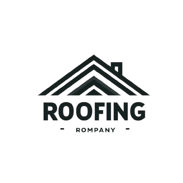 Roofing Logo design for real estate