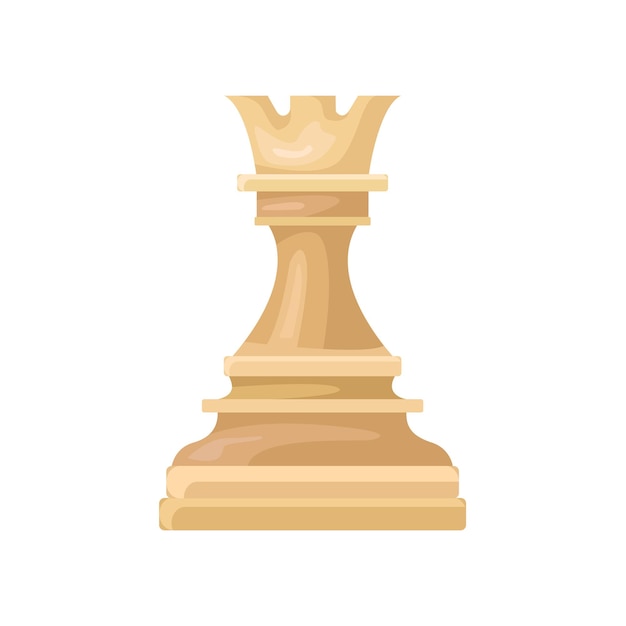 Rook chess piece vector illustration