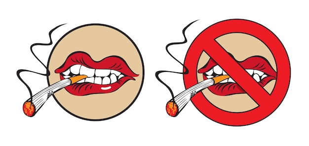 rookvergunning teken of niet roken teken