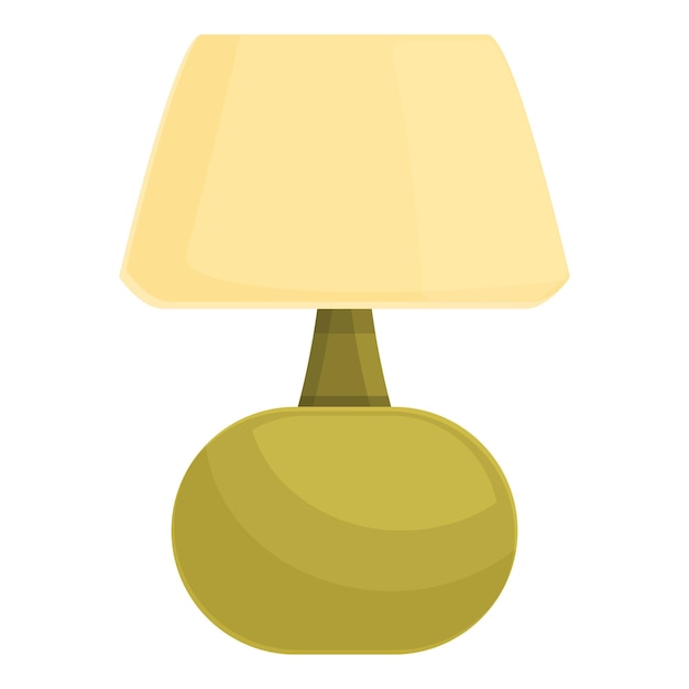 Room lamp icon cartoon vector Table light Decoration fashion