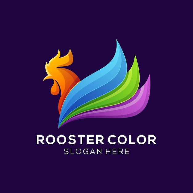 Rooster color l logo