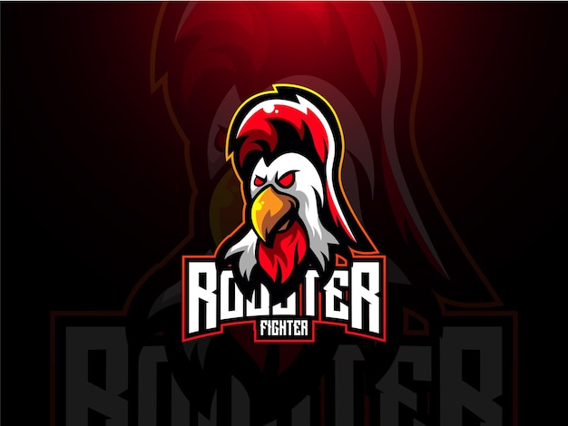 The Rooster Fighter Esport Logo