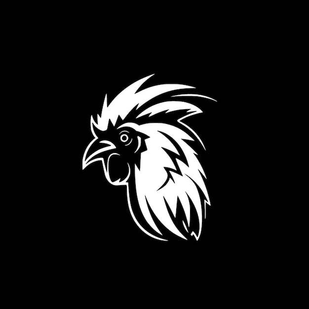 Vector rooster high quality vector logo vector illustration ideal for tshirt graphic