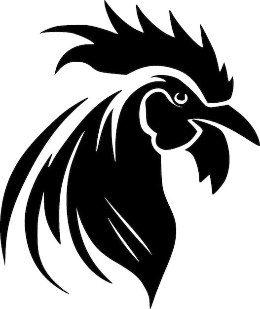Rooster High Quality Vector Logo Vector illustration ideal for Tshirt graphic