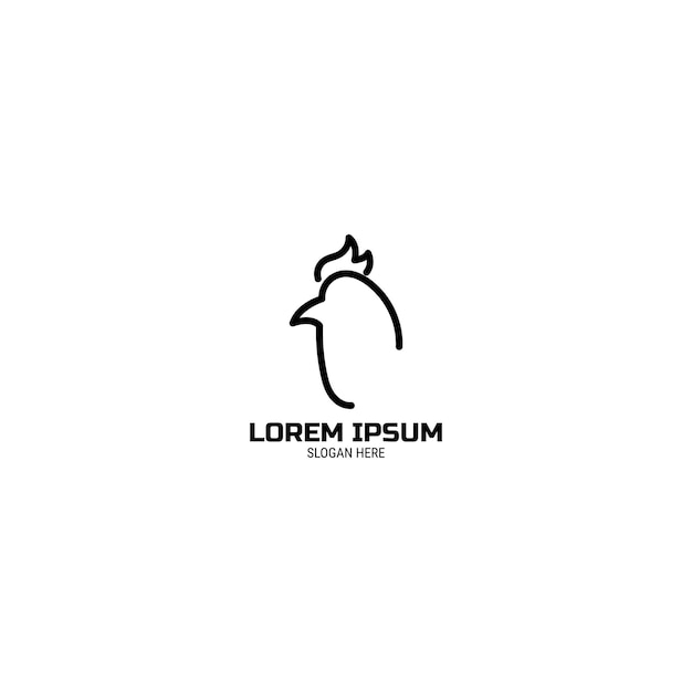 Дизайн логотипа петуха