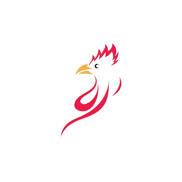 Rooster logo images illustration design