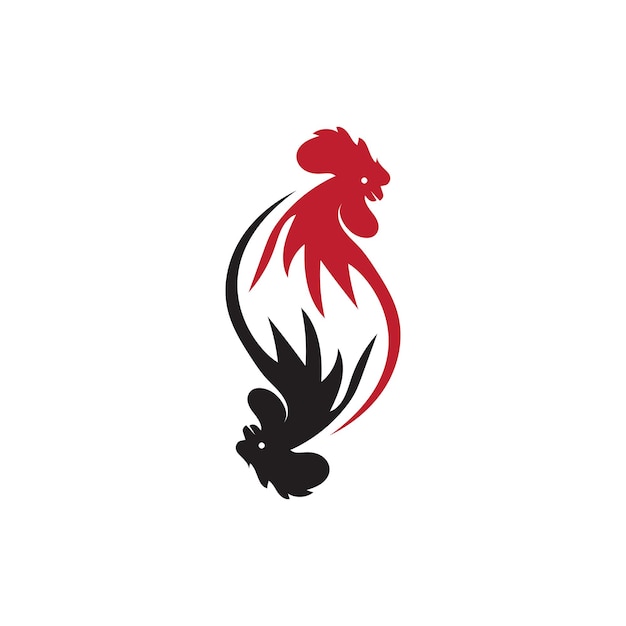 Rooster logo images illustration design