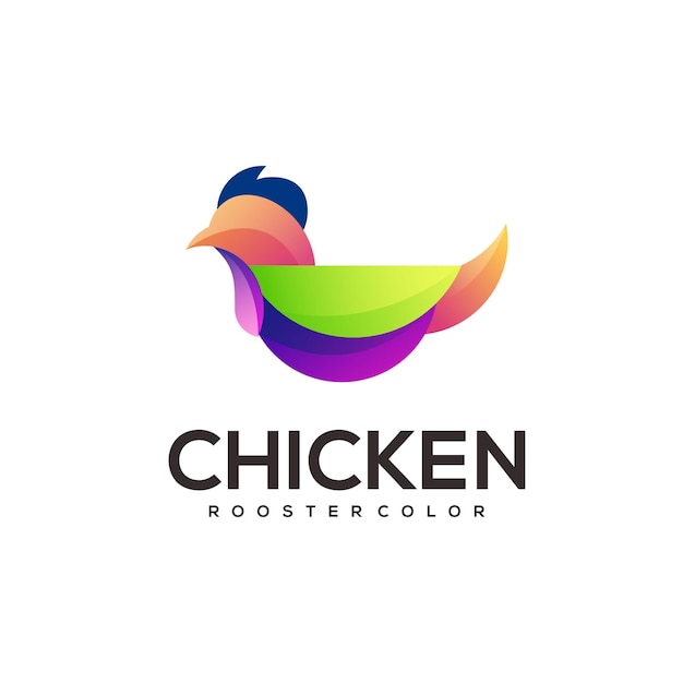 Rooster logo template