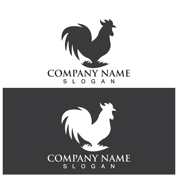 Rooster Logo Template