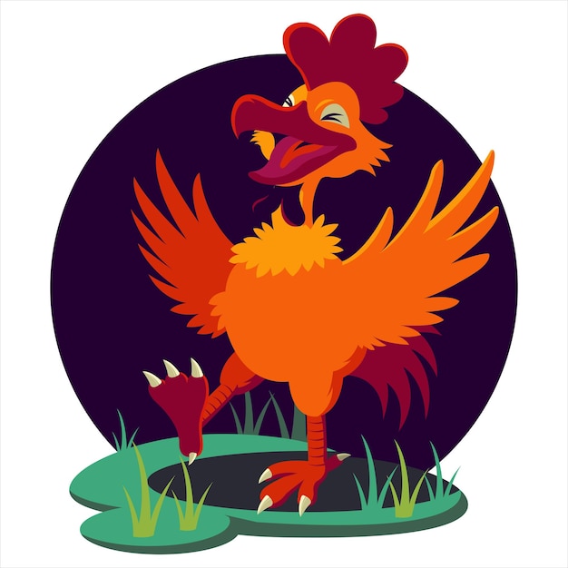 Rooster Vector